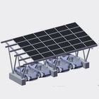 Customized Angle Solar Panel Racking System For Metal Carport