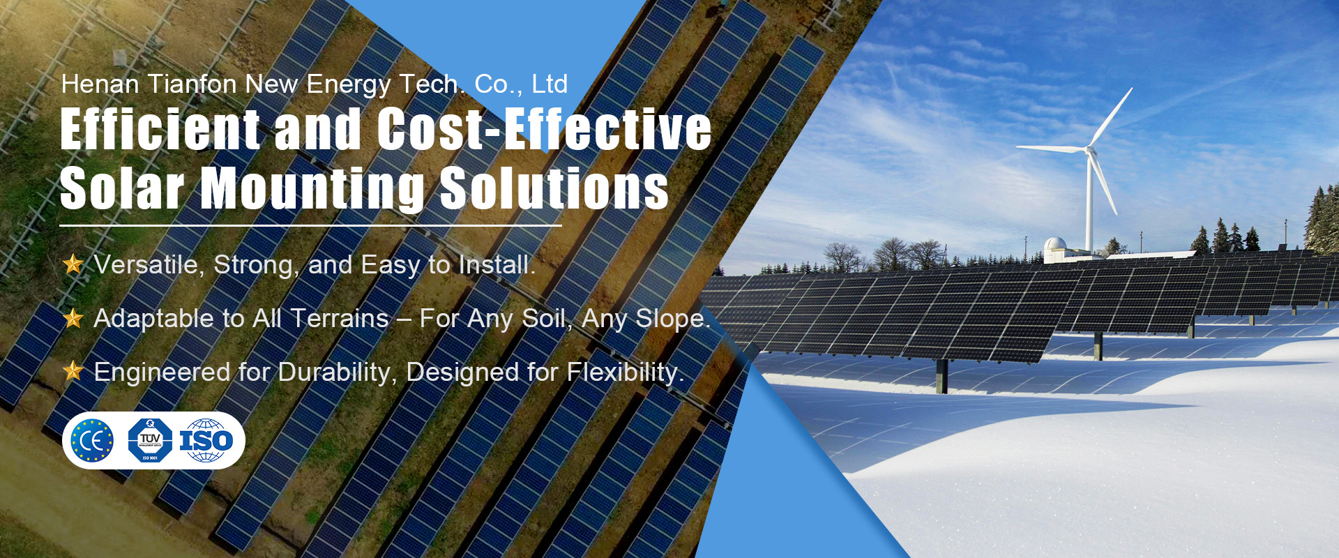 kwaliteit de opzettende systemen van de zonnepaneelgrond fabriek