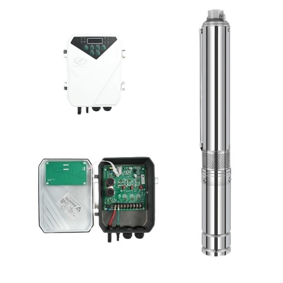 Goede prijs. Hoog hoofd zonne-onderdompelbare putpomp met 1,25 inch uitlaatpoort 48V/72V spanning en maximaal hoofd van 95m online