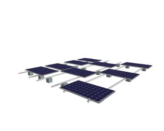 Goede prijs. De gehelde Ontworpen Lading van de de Systemen Anticorrosieve 130mph Wind van het Zonnepaneeldak Opzettende online
