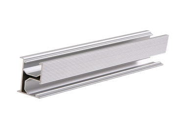 Goede prijs. Ontwerpend Aluminium Ingelast Spoor 6063 6005 Facultatieve Grootte Geanodiseerde Geanodiseerd Eersteklas online