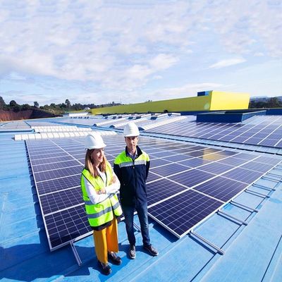 Goede prijs. Dikte 0.5mm15mm PV het Dak Opzettende Systemen van het Steunenstructuur Gestabiliseerde Vlakke Zonnepaneel online