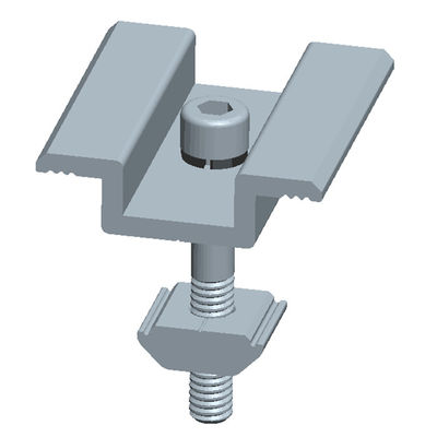 Goede prijs. Het aluminium 6005-T5 & Sus 304 anodiseerde SurfaceThin-de Klemmen van het Filmzonnepaneel voor PV het Opzetten online