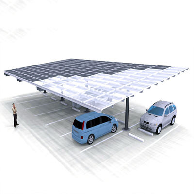 Goede prijs. Verticale & horizental Frameless-Comité Open Grond PV die Systemen voor Carport opzetten online