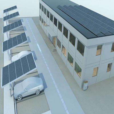 Goede prijs. 5deg gegalvaniseerde Carport-Zonnepaneel Opzettende Structuren online