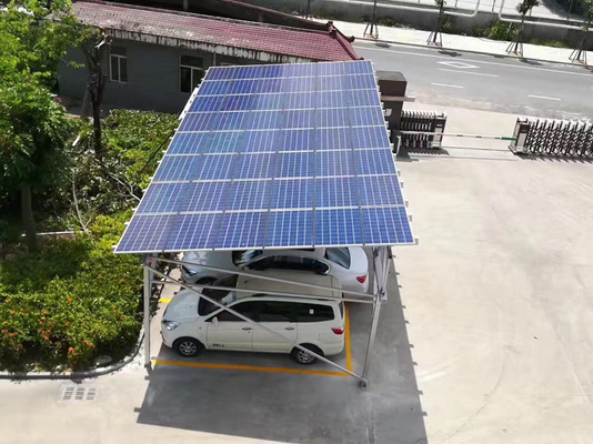 Goede prijs. Zonneparkeerterrein met staalconstructie Zonne-pv-carportbevestigingsbeugels Carport zonne-bevestigingssysteem online
