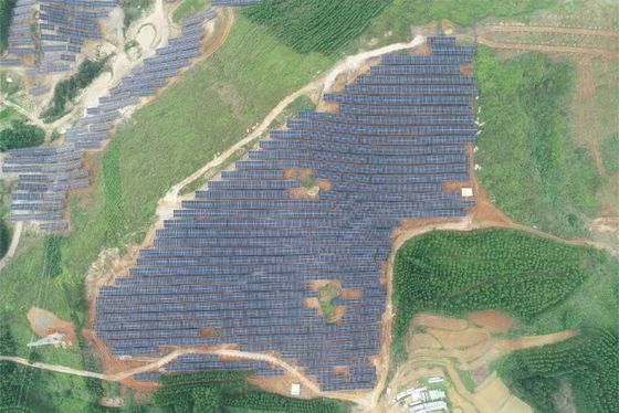 Goede prijs. High Clearance Solar Panel Ground Mounting Systems Easy Installation 0-60 Degrees Tilt Angle Up To 1.2m Ground Clearance online