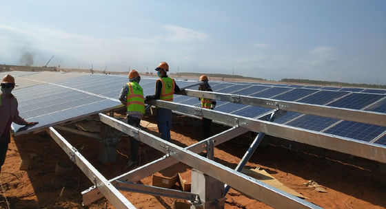 Goede prijs. Tilt Angle 0-60 Degrees Compatible Solar Array Mounting Brackets for Framed or Frameless Modules online