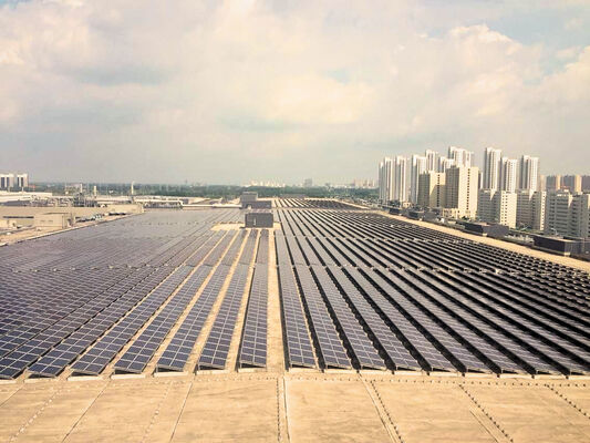 kwaliteit 25 Jaar Levensduur Fotovoltaïsche Dakmontage Ontworpen Daktoepassing Zonnepaneel Ondersteuningsframe fabriek