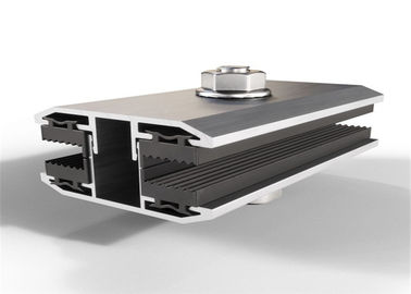 Goede prijs. Van het Zonnepaneelklemmen van de aluminiumlegering van het de Uitdrijvingsprofiel van de het Kadersteun Dubbele het Glasmodule online
