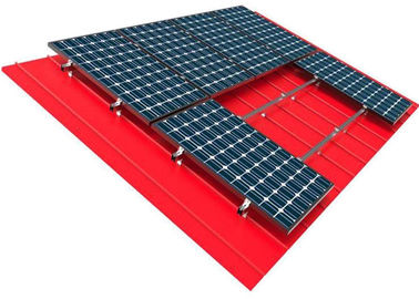 Goede prijs. 10kw wierpen de Opzettende Systemen van het zonnepaneeldak Golf Trapezoïdale Bevindende Naadpv Structuur online