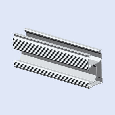 Goede prijs. Uitgedreven Aluminium Ingelast Spoor voor Photovoltaic OEM van Module Opzettende Systemen online