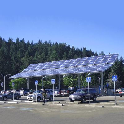 Goede prijs. Commercieel Carport-van de Steuneps van Zonnestelselsseries het Aluminiumstaal Q345B Al6005 online