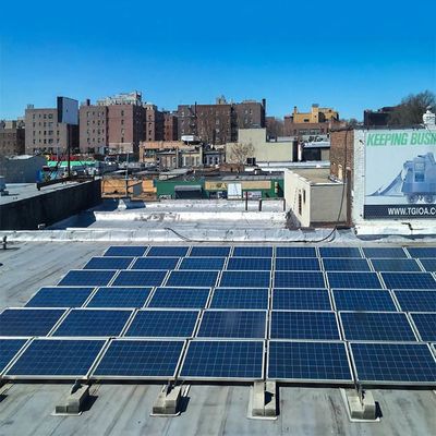 Goede prijs. Het snelle Installatiecement blokkeert Zonnepaneeldak het Opzetten het Bladroestvrij staal van het Systemenijzer voor PV Dakstructuren online