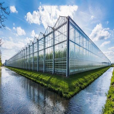 60m/S Max Wind Speed Anticorrosive Greenhouse-Zonnestelsel