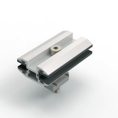 Goede prijs. Open Ground Solar Panel Grounding Clamps Home Rail Components voor PV-ondersteunende structuren online