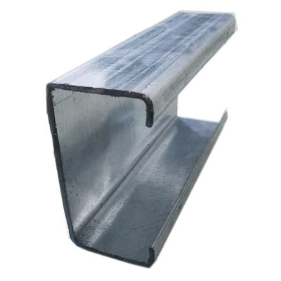 Goede prijs. Q235 Q345 Galvanized Steel Channel Sections For Mounting Stand Racking Brackets online