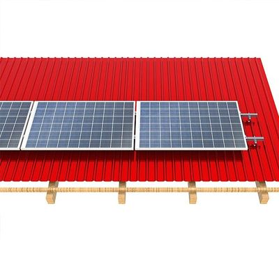 Goede prijs. 0° aan Typische Gemakkelijke en snelle Installatie 15° planten de Roestvrije Opnieuw te gebruiken Vlakke Zonne het Opzetten Steunen voor PV Systemen online