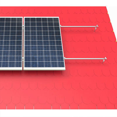 Goede prijs. Geanodiseerd Aluminium & Gegalvaniseerde & Roestvrije het Dak Opzettende Systemen van het Tegelzonnepaneel online