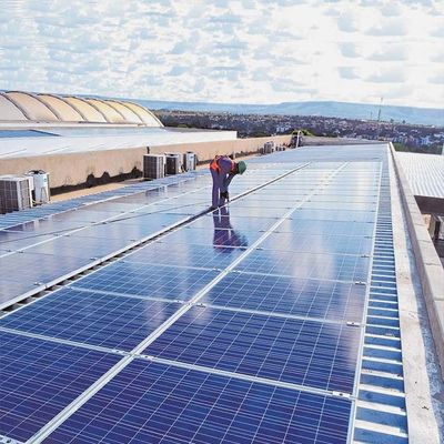 Goede prijs. 0.5mm15mm van het het Zonnepaneeldak van de LegeringsStaalplaat de Opzettende Systemen Met hoge weerstand online