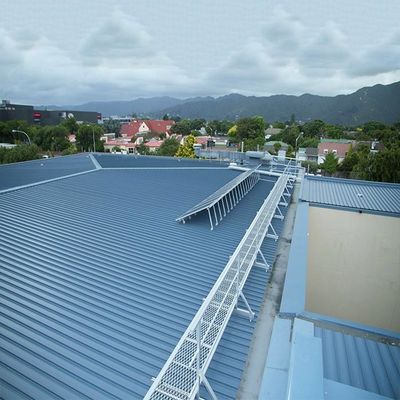 Goede prijs. 0.5mm-15mm Pitched Corrugated Photovoltaic Structures Trapezoidal Standing Seam Solar Panel Roof Mounting Systems online
