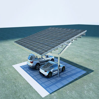 De aangepaste Grootte42m/s Max Wind Spees PV Comité Rekken van het de Autoparkeren van Carport Zonne