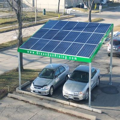 Goede prijs. Breedte 2.5~3m Woon van de Structuurcarport van Module Opzettende Steunen de Zonnemachtsparkeerplaats online