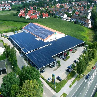 Goede prijs. Verticale het Rekken van de Hoge Intensiteits Geprefabriceerde Carport van Horizental Zonnestelsels online