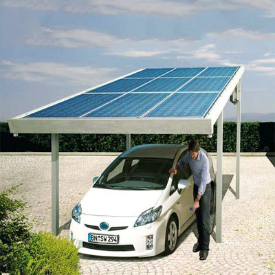 Goede prijs. 10 kW 30 van de het Staalstructuur van kW HDG Zonnestelsels de Met hoge weerstand van Carport online