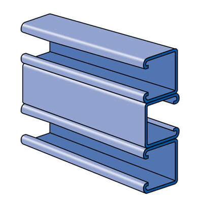Gegalvaniseerd het Staalc Kanaal van Q235B Q345B voor PV Systemen