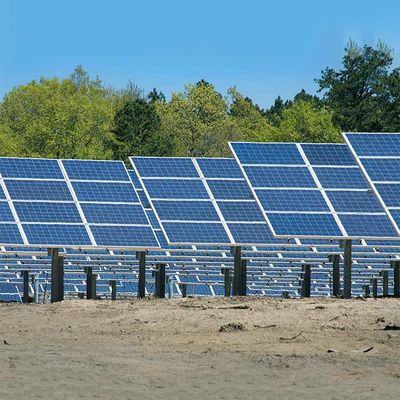 Goede prijs. Grond Steun Gegalvaniseerde Q235B Q345B van de Steunen van het Netzonnepaneel online