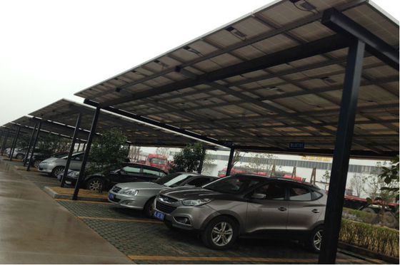 Goede prijs. aangepaste Q235 Q345 6063 zonnecarport 6005 structureert zonnepv van het steun het opzettende Systeem opzetten online