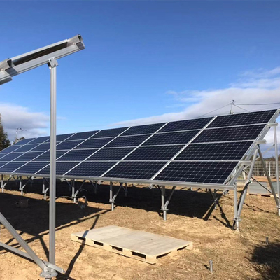 Goede prijs. De hete Onderdompeling galvaniseerde van het het Staal photovoltaic opzettende systeem van Q235B/Q345B-zonne de grondsteun - steun online