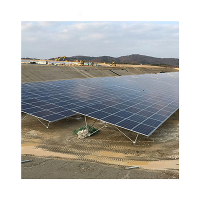 Goede prijs. De gegalvaniseerde zonnesteun van Q235B Q345B - zonnestelsel van de de Installatie het zonnesteun van de steun 0 - 60 graad online