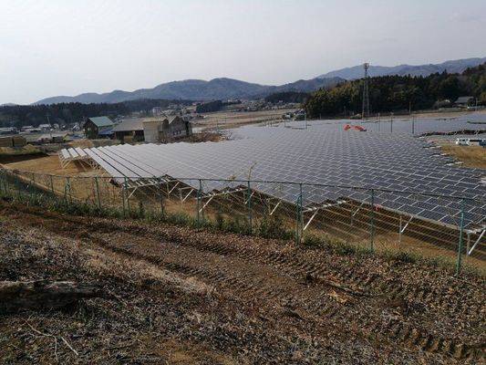 De gegalvaniseerde van het de grond opzettende systeem van Q235B Q345B Zonne van de de grond zonnesteun zonnestructuur