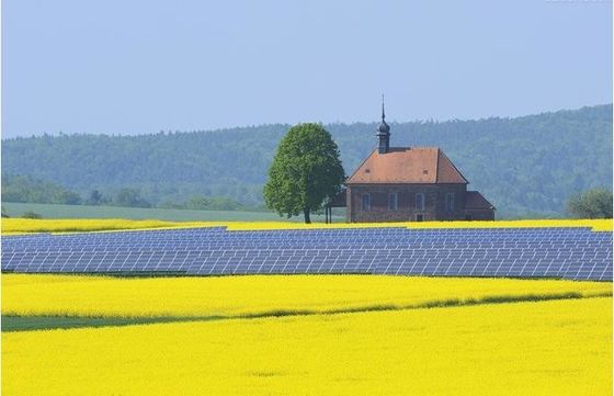 Dikte 0.5mm - 15mm Gegalvaniseerde Staal Zonnegrond het opzetten systeem zonnesteun