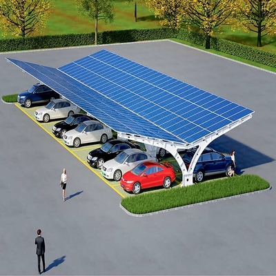 Goede prijs. OEM/ODM beschikbaar Carport zonnepaneel Aluminium legering gegalvaniseerd staal online