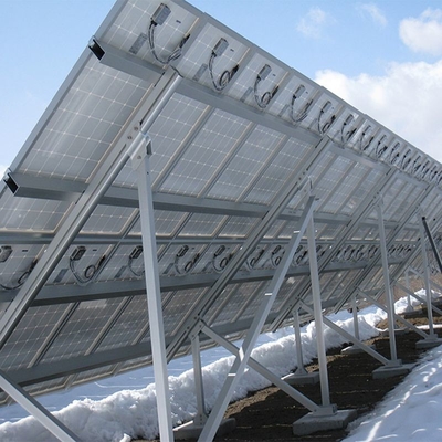 Goede prijs. Hot Dip gegalvaniseerd staal Aluminium CY zonne-fotovoltaïsche grondmontage systeem online