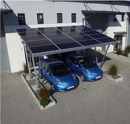 De Steun van het Parkeerplaatszonnepaneel - zonnesteun van Carport van het steunaluminium de Waterdichte