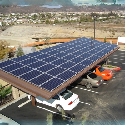 Goede prijs. Zette de Zonne het Rekken van aluminiumcarport Grond Zonnestructuur carport zonne opzettend systeem op online