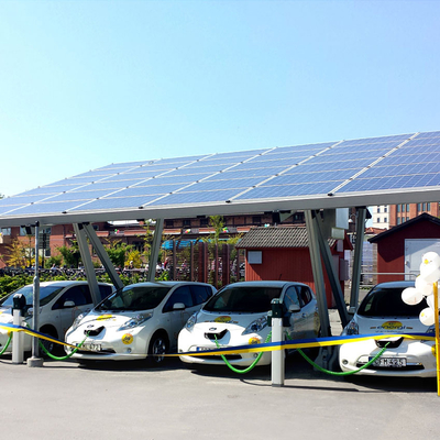 Goede prijs. Pv Zonne Opzettende het Systeemgrond van Modulecarport Opgezet voor Auto die zonnestructuur parkeren online
